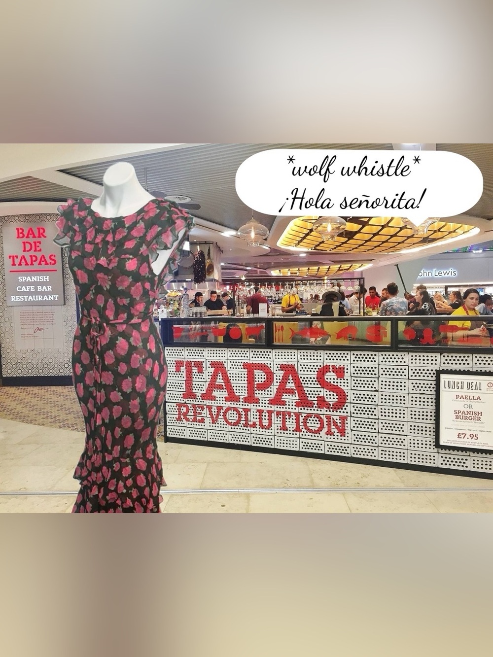 RIXO Rio Maxi Dress with Floral Print